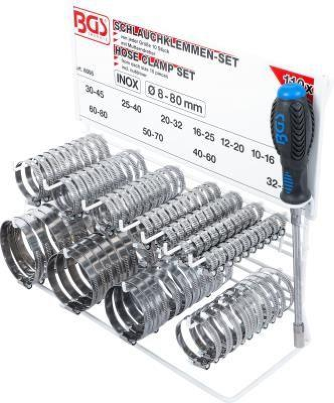 BGS Assortment, hose clamps