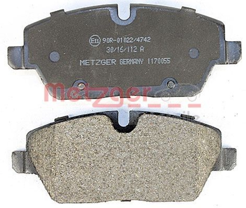 METZGER Brake Pad Set, disc brake