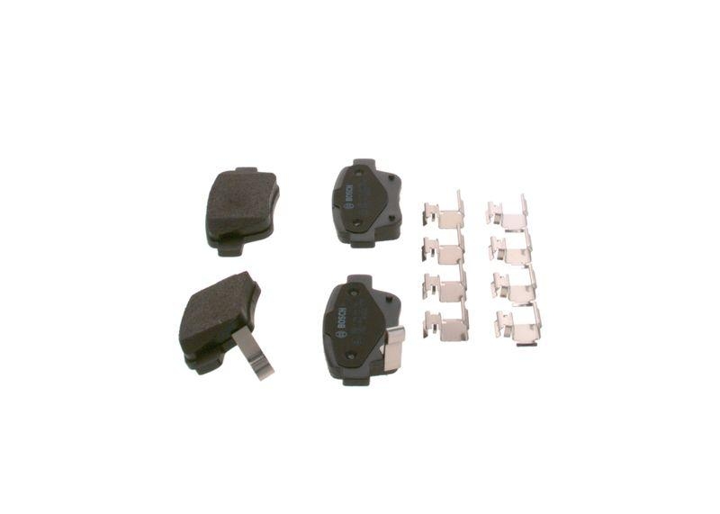 BOSCH Bremsbelagsatz, Scheibenbremse 0 986 424 798