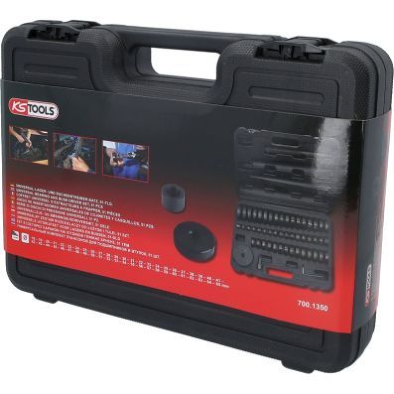 KS TOOLS Thrust Piece Set, press in/out tool