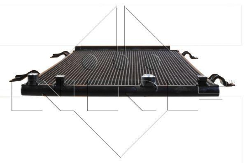 NRF Kondensator, Klimaanlage EASY FIT 350100
