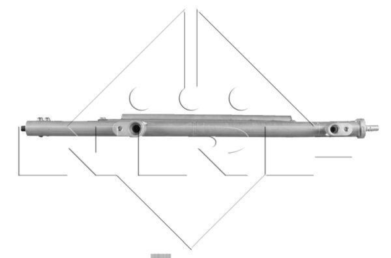 NRF Kondensator, Klimaanlage EASY FIT 350222