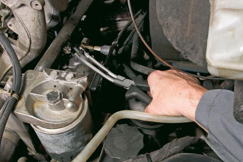 HAZET Pliers, glow plug socket