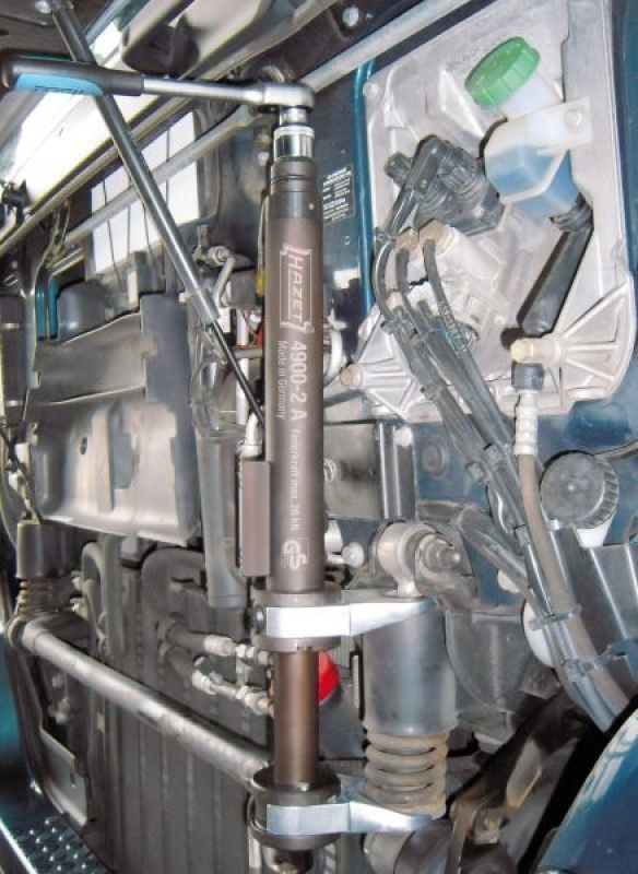 HAZET Druckplatte, Federspanner