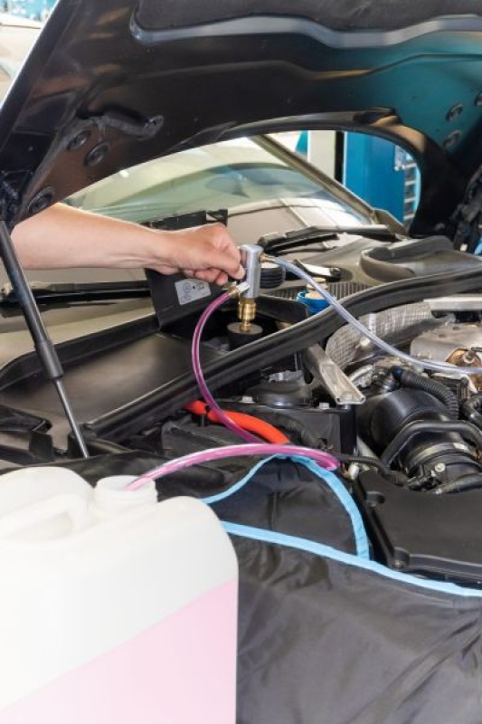 HAZET Vacuum Filling Unit, cooling system