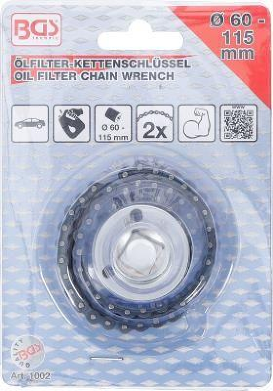 BGS Oil Filter Chain