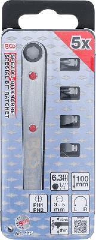 BGS Reversible Ratchet Bit