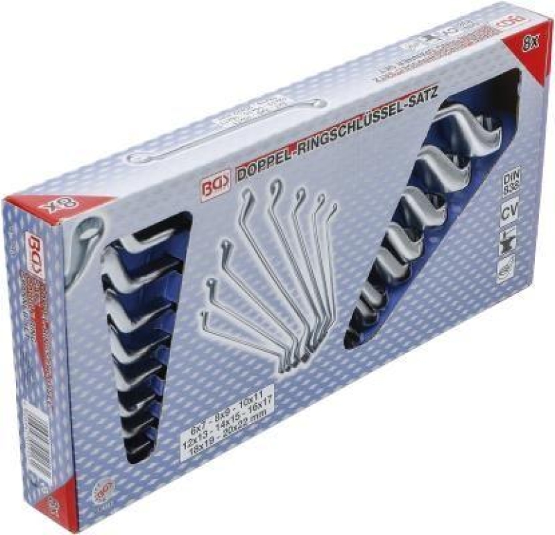 BGS Double Ring Spanner Set