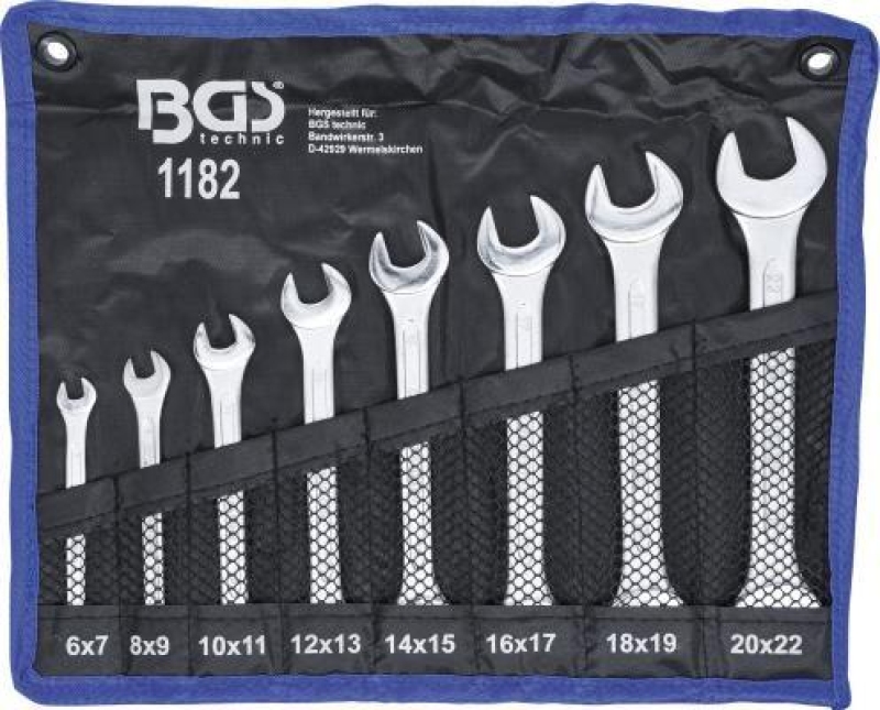 BGS Open-end Spanner Set