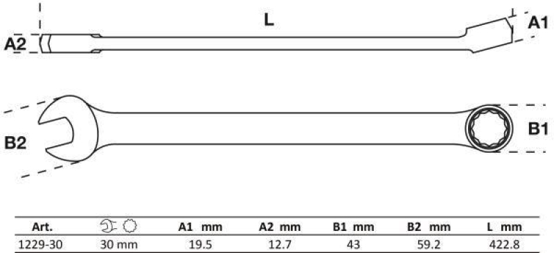 BGS Ring-/Open End Spanner