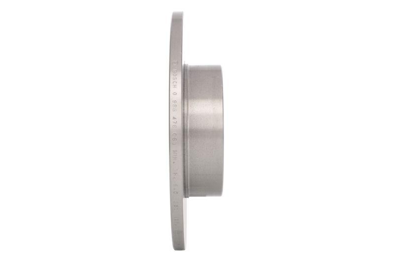 2x BOSCH Bremsscheibe 0 986 478 063