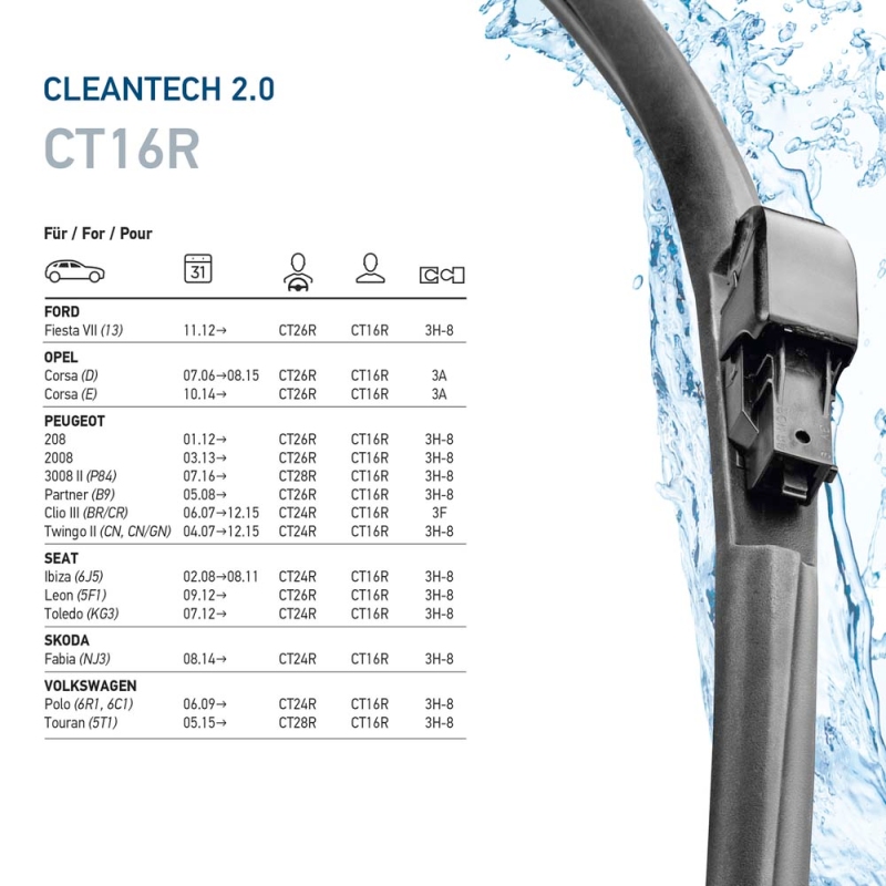 HELLA Wischblatt CLEANTECH