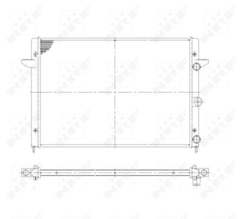 NRF Radiator, engine cooling
